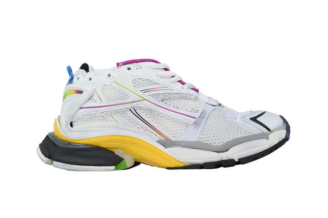 WRUNG 9800 Balenciaga Runner Sneaker Gradient White Gray