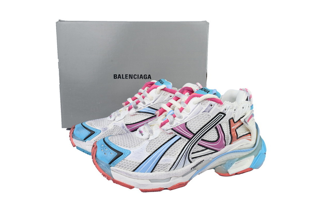 Balenciaga Wmns Runner Sneaker 'Grey Multi-Color'