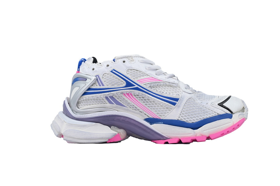 Balenciaga Runner Sneaker Purple Blue Powder