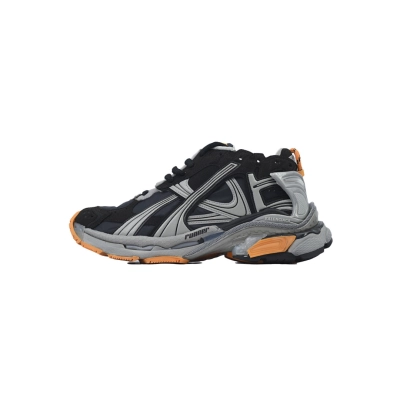 Balenciaga Runner Sneaker 'Black Fluo Orange' 01