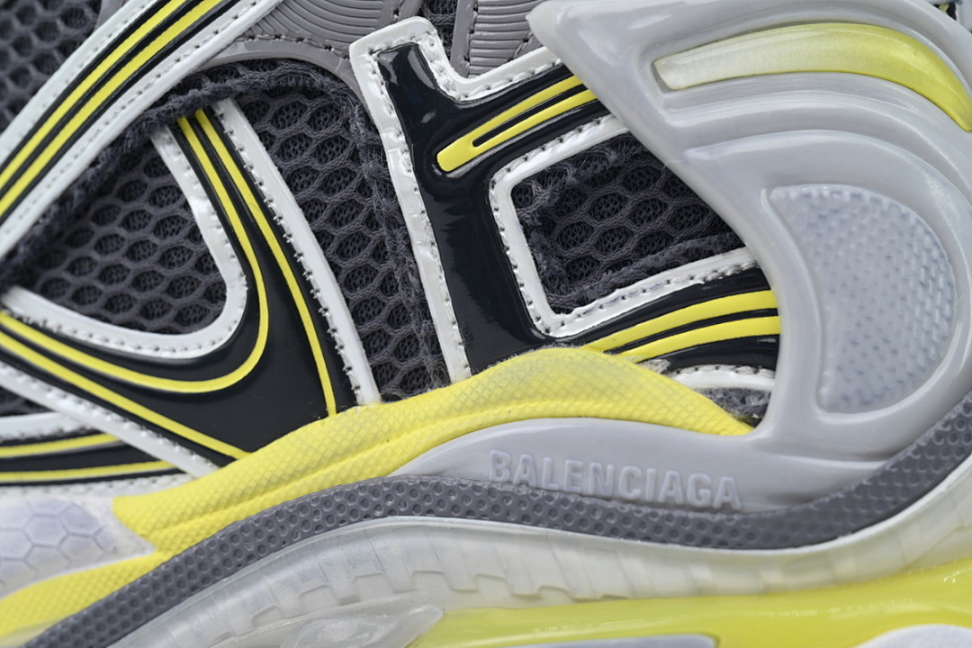 Balenciaga Runner Sneaker Grey Black Yellow