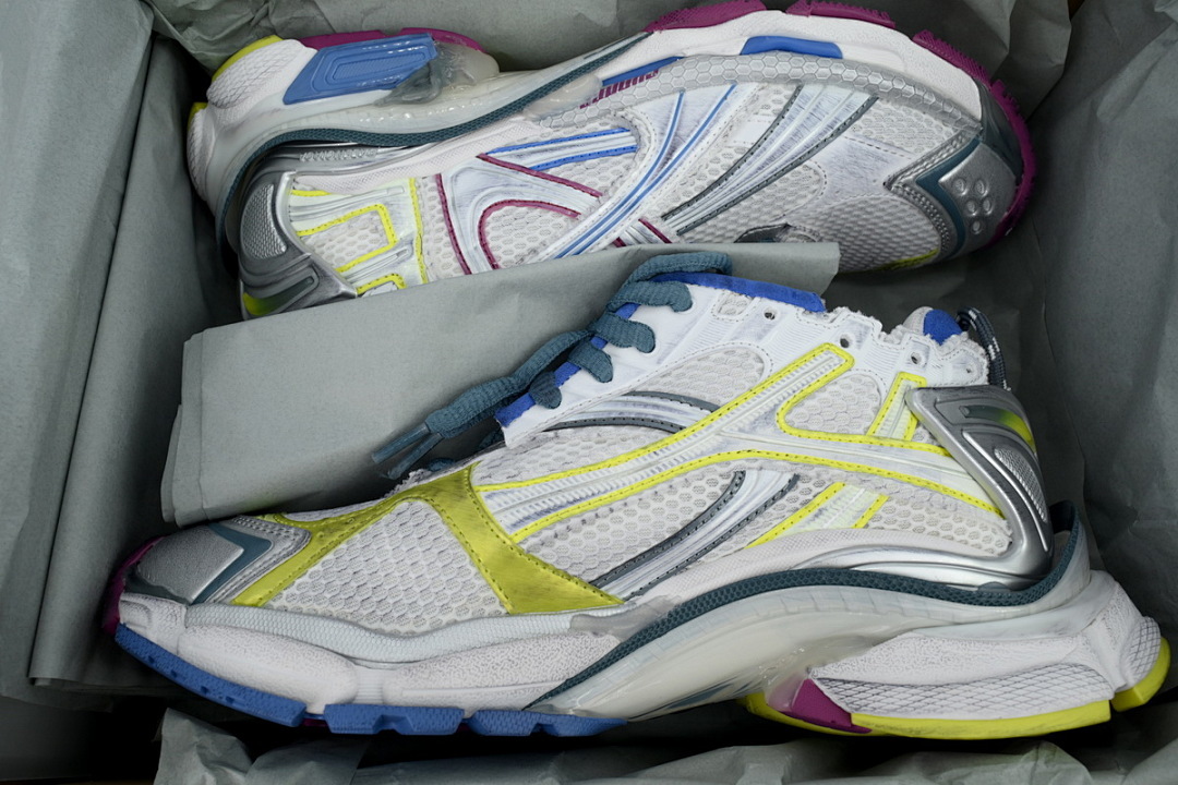 Balenciaga Runner Sneaker 'White Purple Blue'