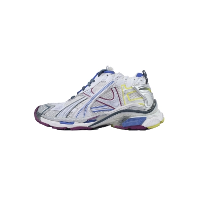 Balenciaga Runner Sneaker 'White Purple Blue' 01