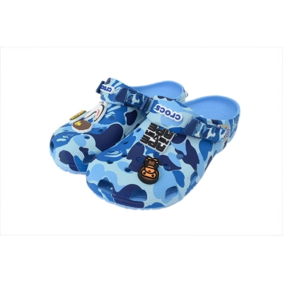 BAPE x Crocs Classic Clog BAPE x Crocs Classic Clog 'ABC Camo - blue' 02