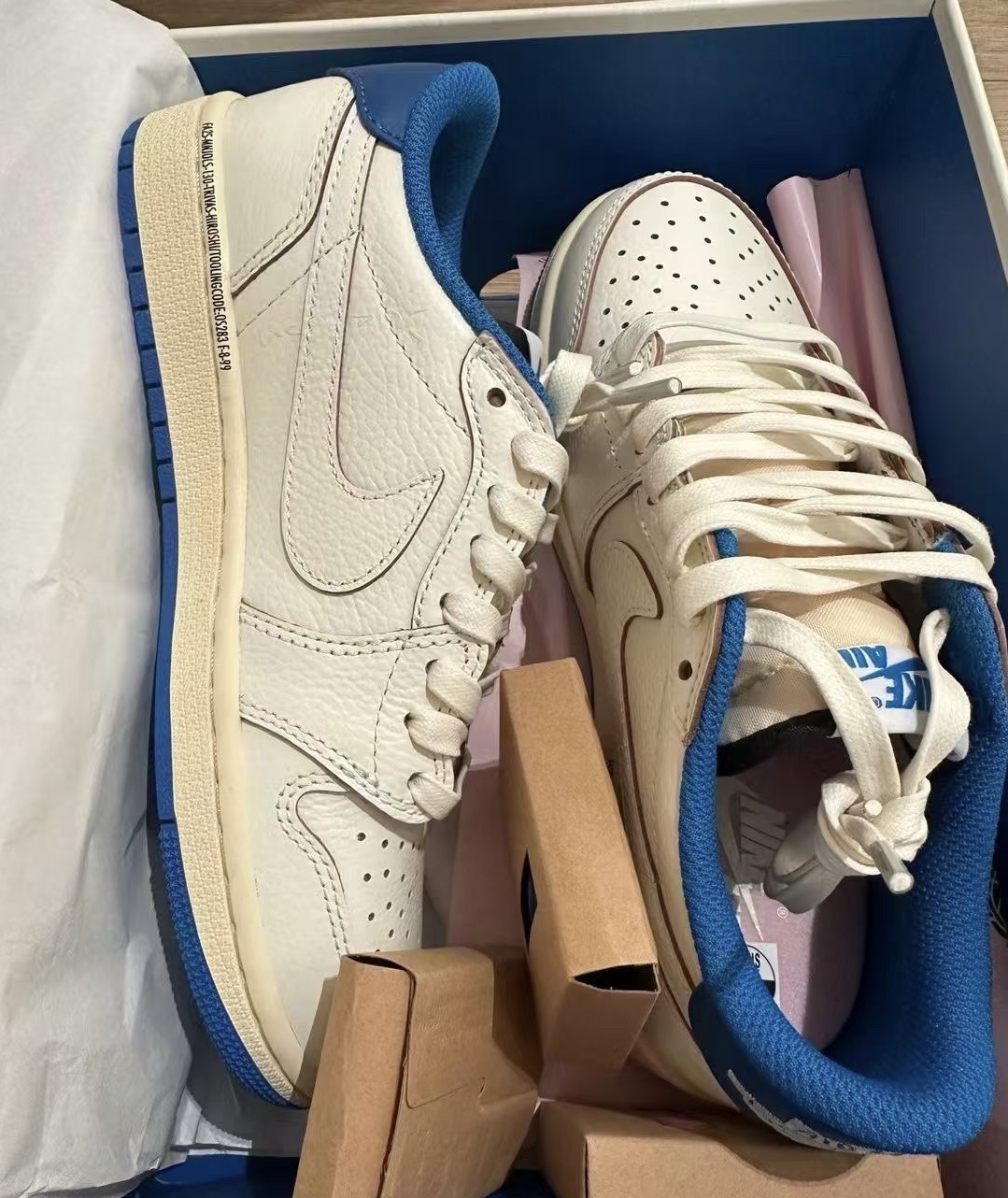 XP Fragment Design x Travis Scott x Air Jordan 1 Retro Low review Jaxson 00