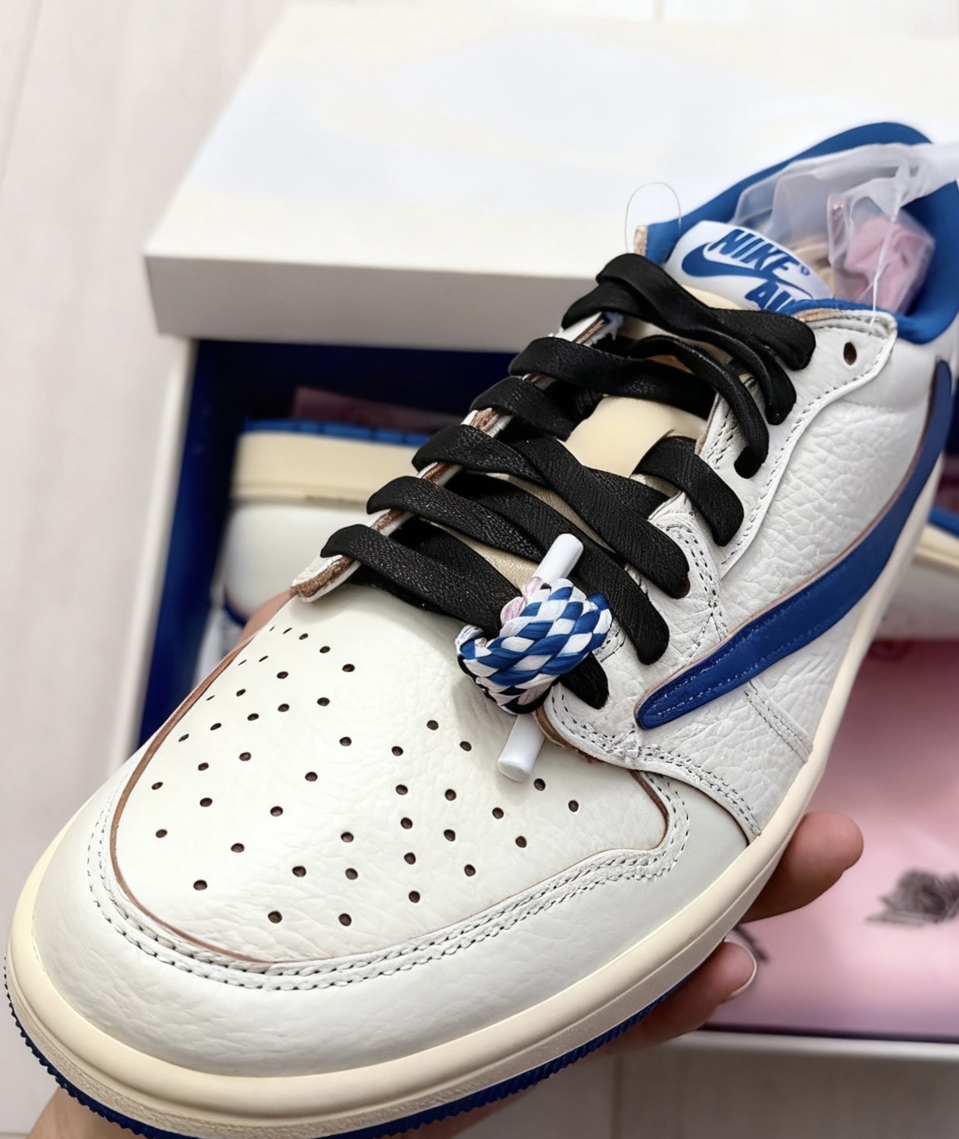XP Fragment Design x Travis Scott x Air Jordan 1 Retro Low review Brayden 03