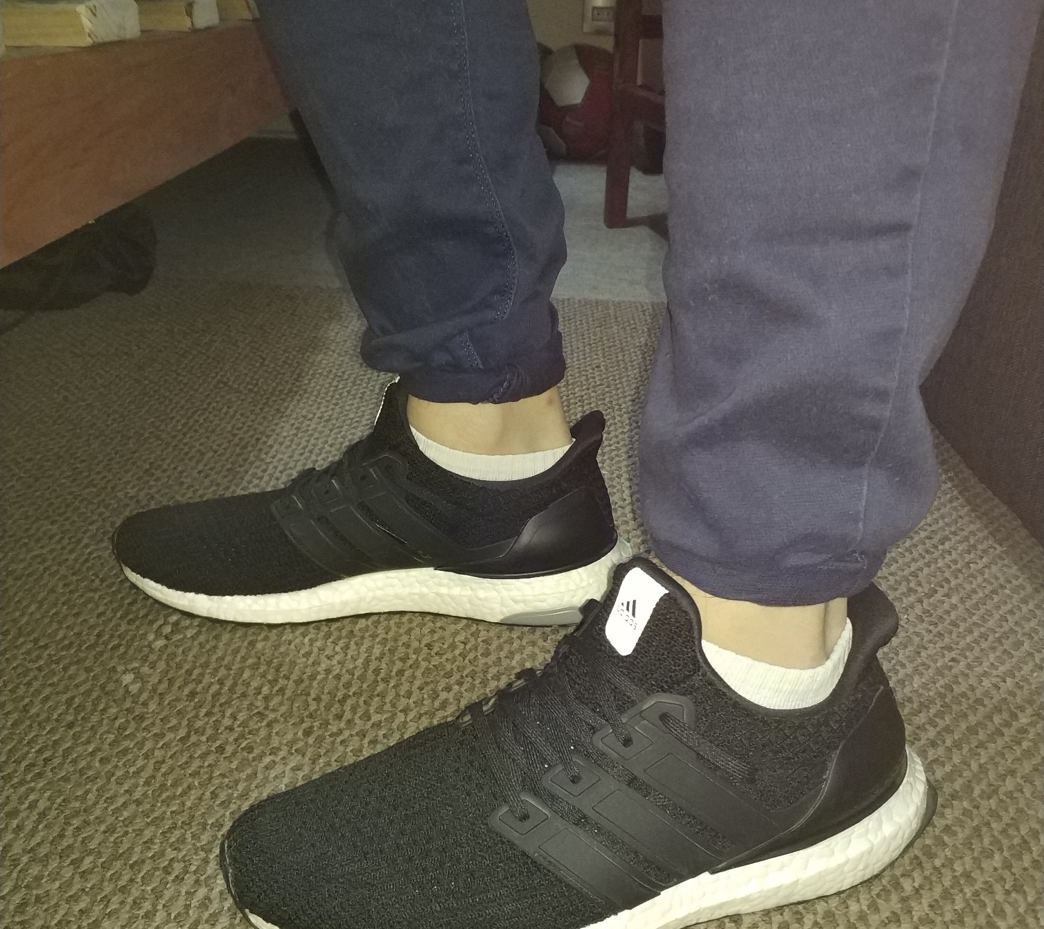 Adidas Ultra Boost 4.0 “Black White” Real Boost review Anthony