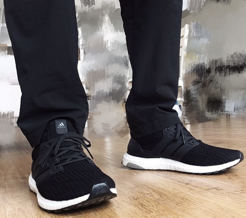 Adidas Ultra Boost 4.0 “Black White” Real Boost review Cole