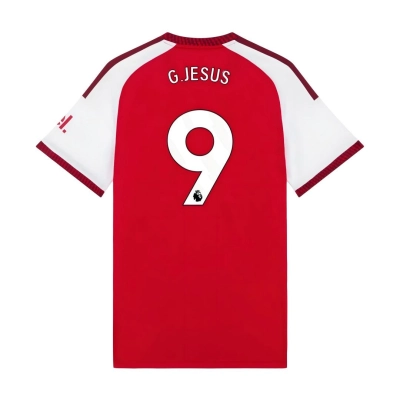 Arsenal 2026/27 #9 Gabriel Jesus EPL Home Jersey - Player Version Football Shirt | Slim Fit 01