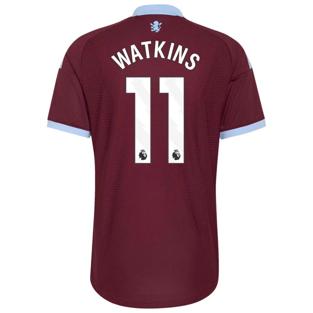 Aston Villa 2026/27 #11 Ollie Watkins EPL Home Jersey - Player Version Football Shirt-Slim Fit