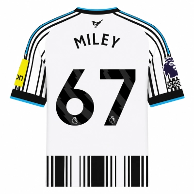 Newcastle United 2026/27 #67 Lewis Miley EPL Home Jersey - Player Version Football Shirt | Slim Fit 01