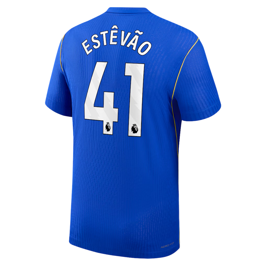 Chelsea 2026/27 #41 Estêvão Willian EPL Home Jersey - Player Version Football Shirt-Slim Fit