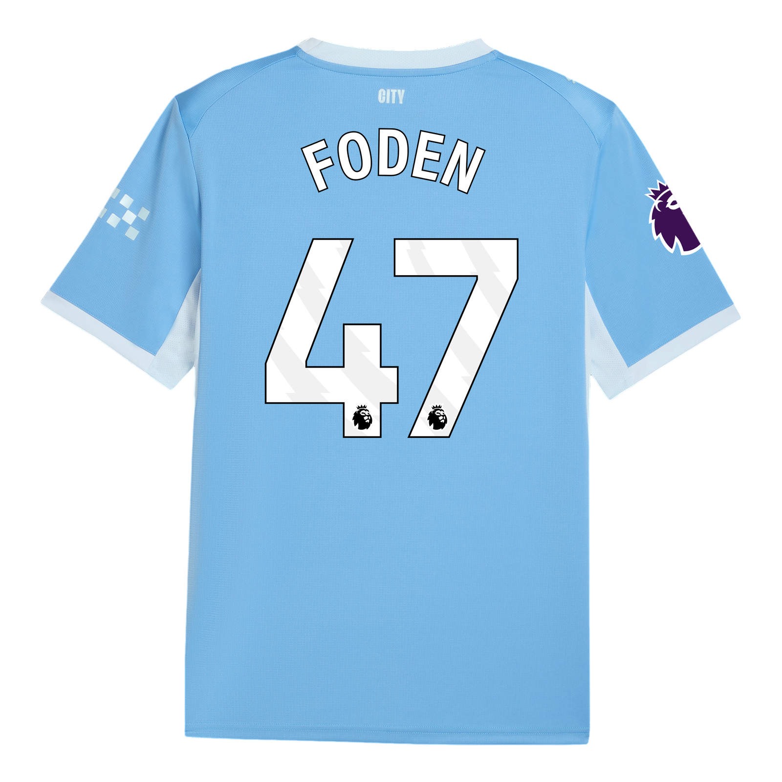 Manchester City 2026/27 #47 Phil Foden EPL Home Jersey - Fan Version Football Shirt-Regular Fit