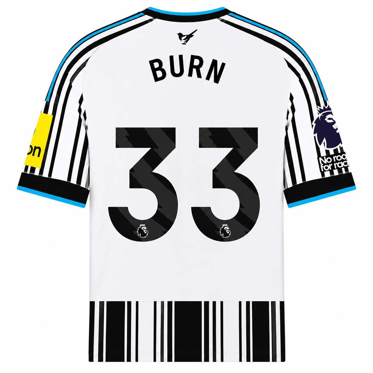 Newcastle United 2026/27 #33 Dan Burn EPL Home Jersey - Fan Version Football Shirt | Regular Fit