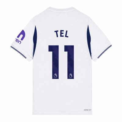 Tottenham Hotspur 2026/27 #11 Mathys Tel EPL Home Jersey - Player Version Football Shirt-Slim Fit 01