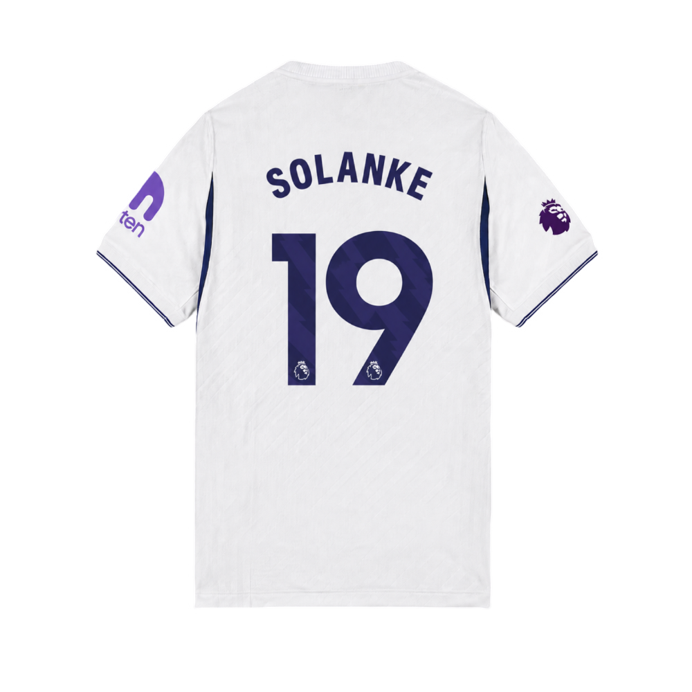 Tottenham Hotspur 2026/27 #19 Dominic Solanke EPL Home Jersey - Fan Version Football Shirt-Regular Fit