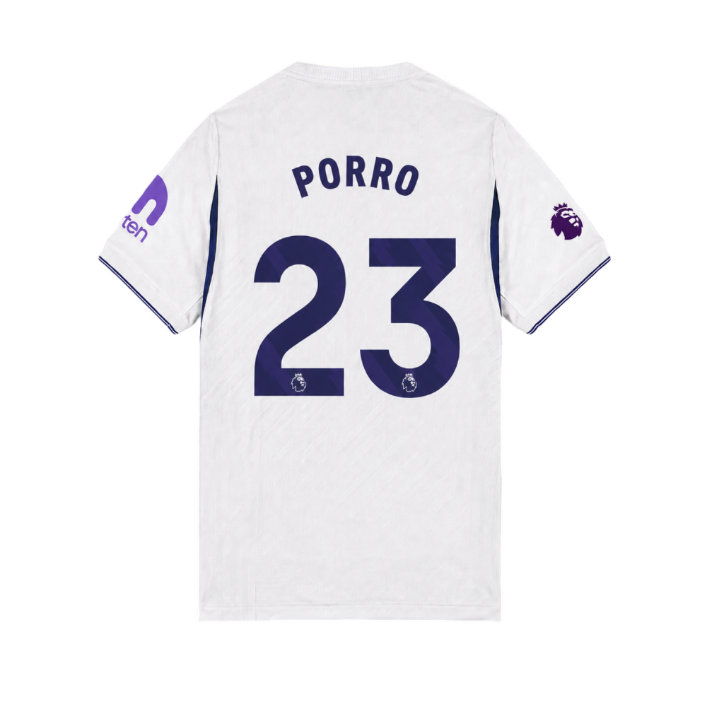 Tottenham Hotspur 2026/27 #23 Pedro Porro EPL Home Jersey - Fan Version Football Shirt-Regular Fit