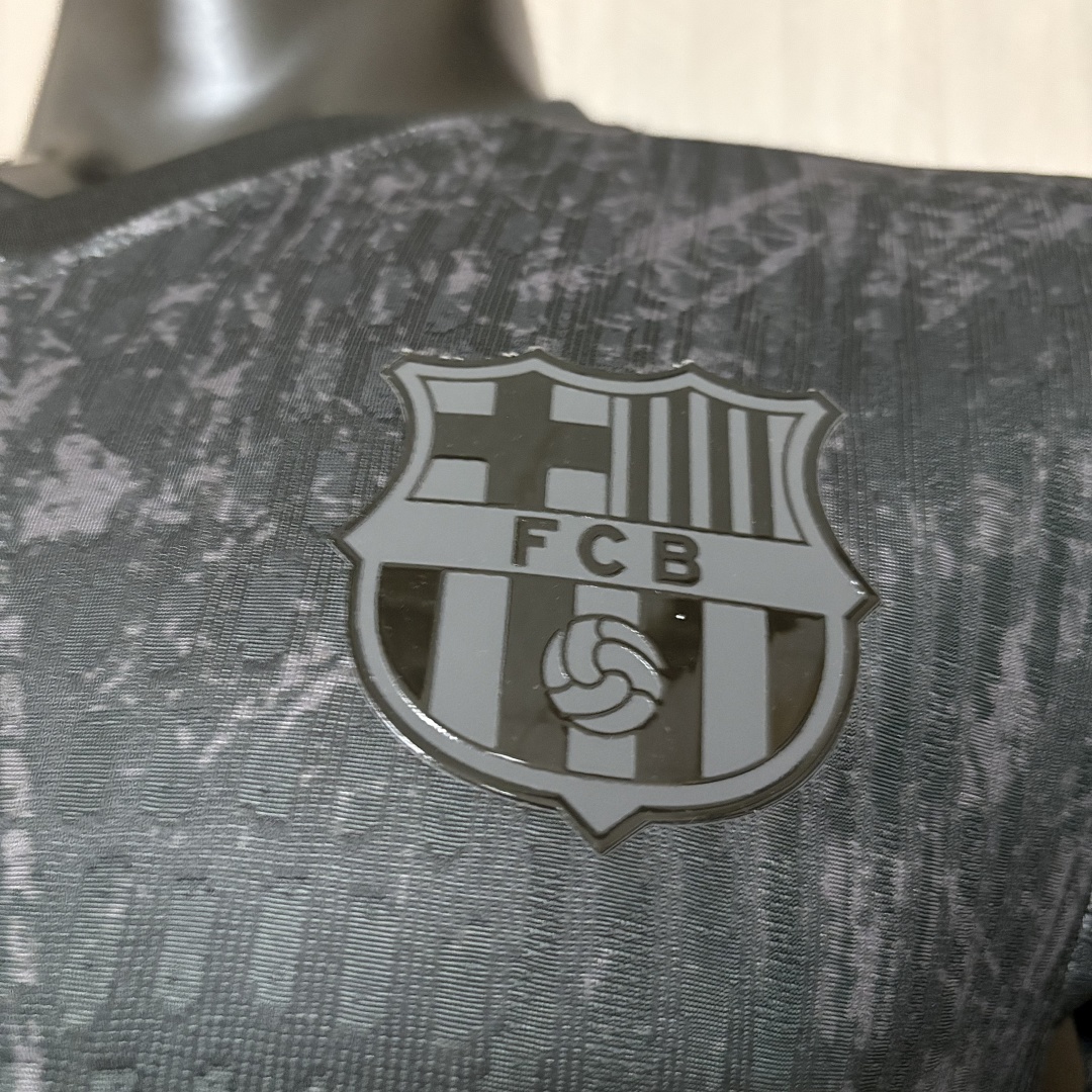 Barcelona  2026/27  Black Jersey - Player Version Football Shirt-Slim Fit