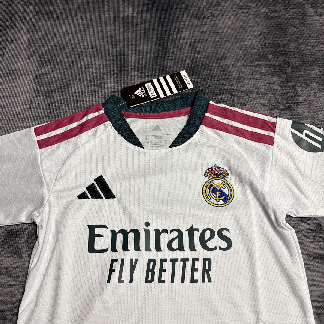 Real Madrid 2026/27 Home Kid Jersey - Fan Version Football Shirt | Regular Fit