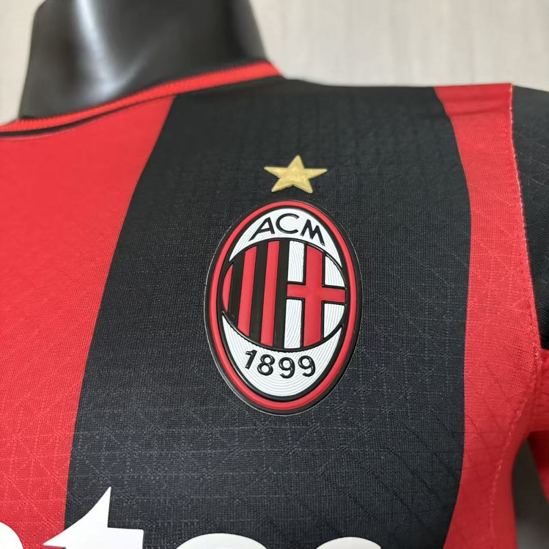 A.C. Milan 2026/27 Home Jersey - Player Version Football Shirt | Regular Fit