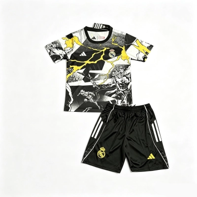 Real Madrid 2025/26 Home Kid Special Edition Jersey - Fan Version Football Shirt | Regular Fit 01
