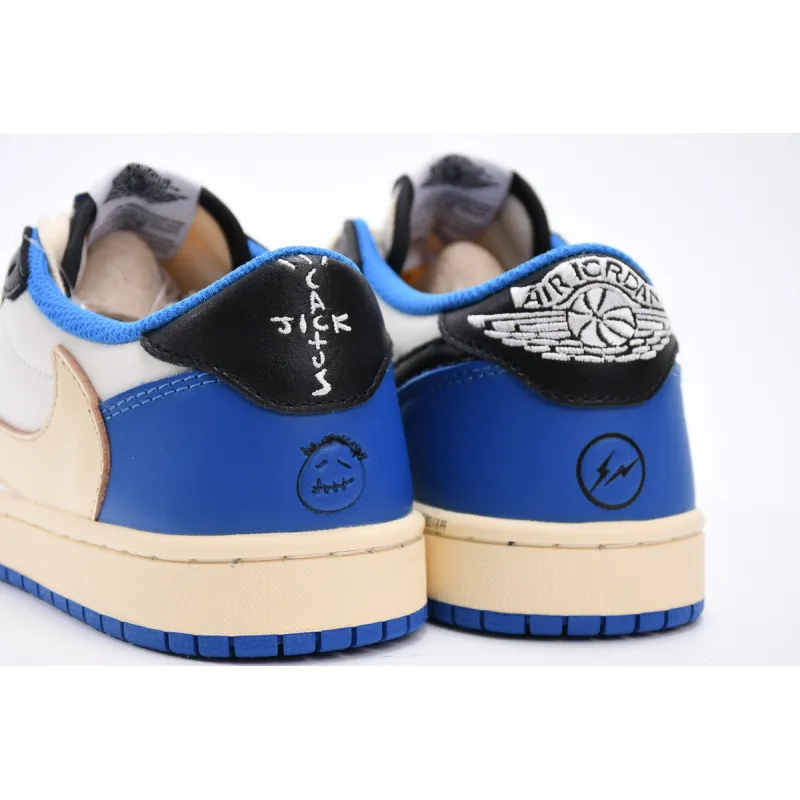 Travis Scott x Fragment Design x Air Jordan 1 Low DM7866-140