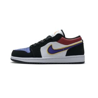 Air Jordan 1 Low Lakers Top 3 CJ9216-051 01