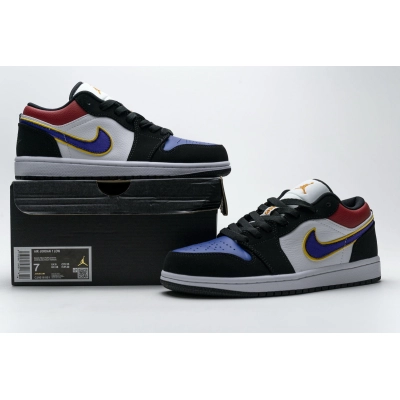 Air Jordan 1 Low Lakers Top 3 CJ9216-051 02