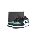 jordan 1 low green toe