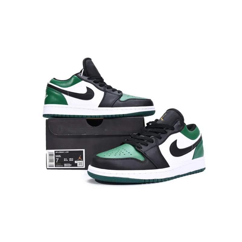 aj1 low green toe