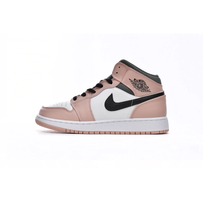Jordan 1 Mid Pink Quartz 555112-603  01
