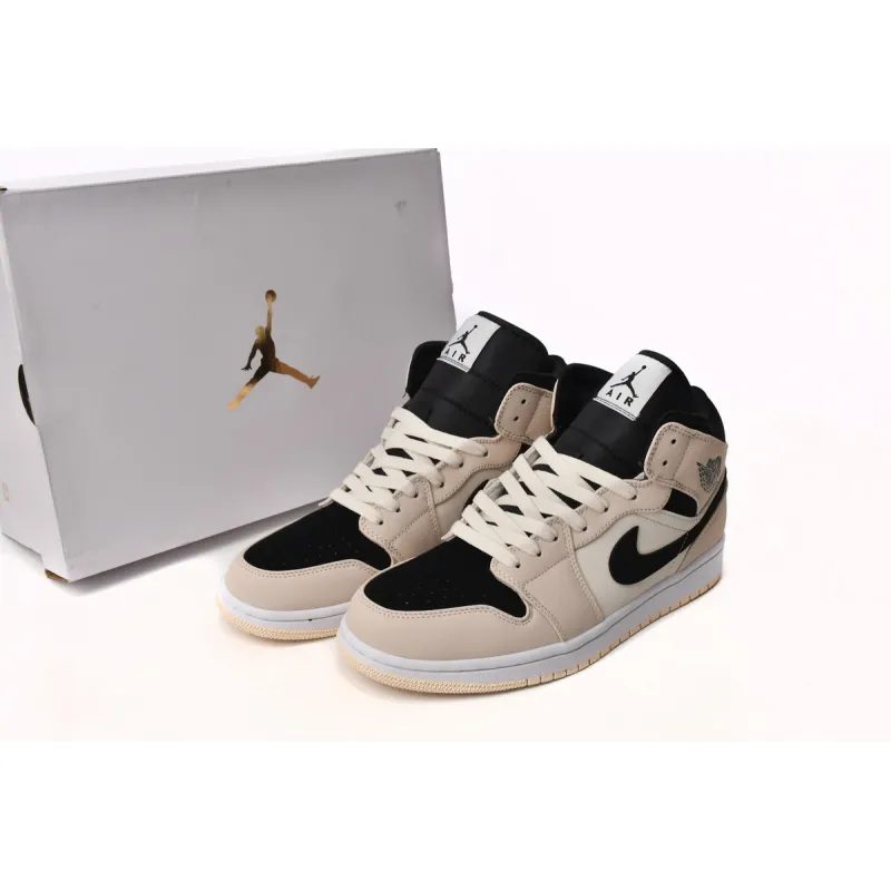 Air Jordan 1 Mid Barely Orange Light Violet BQ6472-800