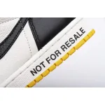 Air Jordan 1 NRG OG High “NOT FOR RESALE”Varsity Maize 861428-107??