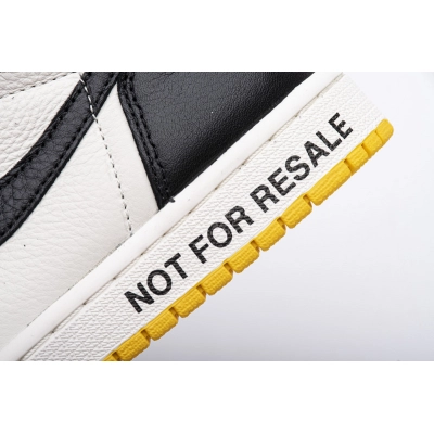 Air Jordan 1 NRG OG High “NOT FOR RESALE”Varsity Maize 861428-107 02