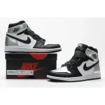 Air Jordan 1 High “Silver Toe” CD0461-001?Jordan 1 Retro Black High OG Silver Toe Sneakers - Crew kicks ?jordan 1 black silver,jordan 1 retro silver toe,silver retro 1,Jordan 1 Retro Black High OG Silver Toe Sneakers