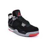 Air Jordan 4 Retro Bred 308497-060?Mens Nike Air Jordan 4 Retro Bred Black Cement- Crew Kicks ?Mens Nike Air Jordan 4 Retro Bred Black Cement,nike air jordan 4 black cement,jordan 4 bred cement
