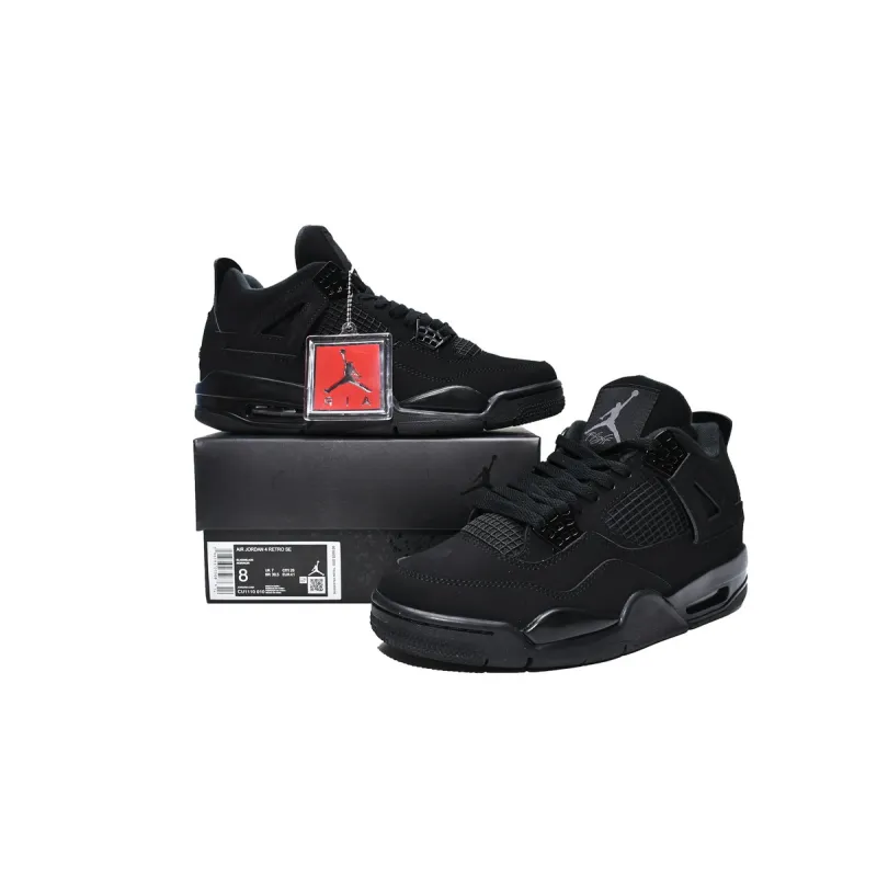 Air Jordan 4 Retro Black Cat CU1110-010