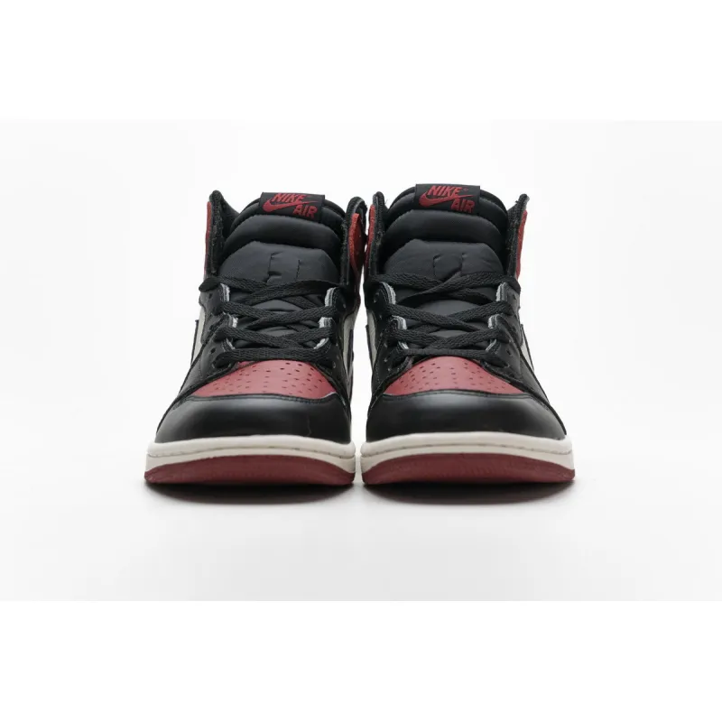 Air Jordan 1 High OG“Bred Toe” 555088-610 ??
