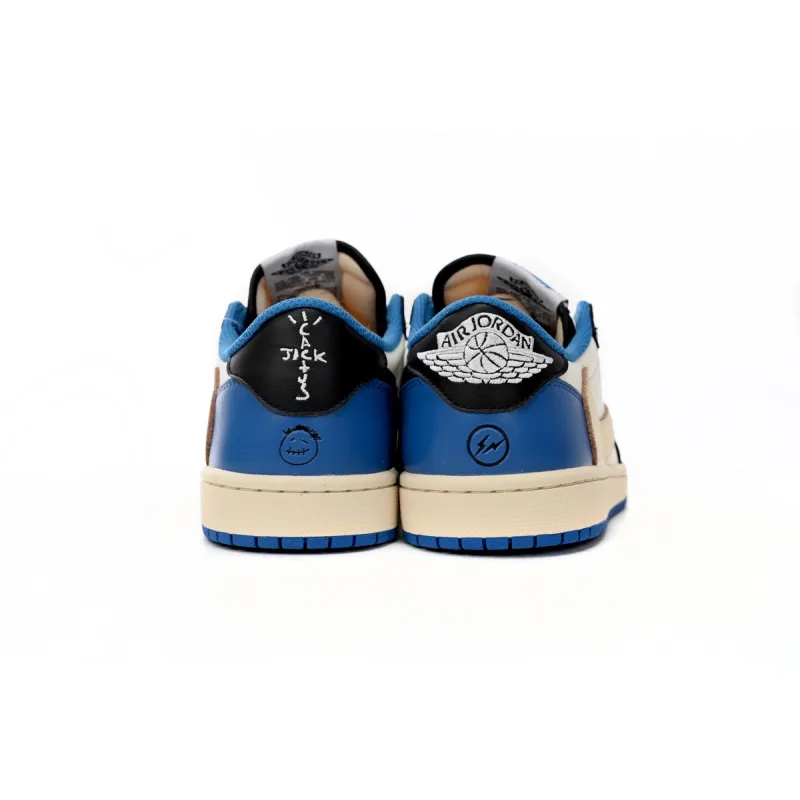 Air Jordan 1 Low Fragment X Travis Scott DM7866-140