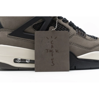 Jordan 4 Retro Travis Scott Olive AJ4-882335  02