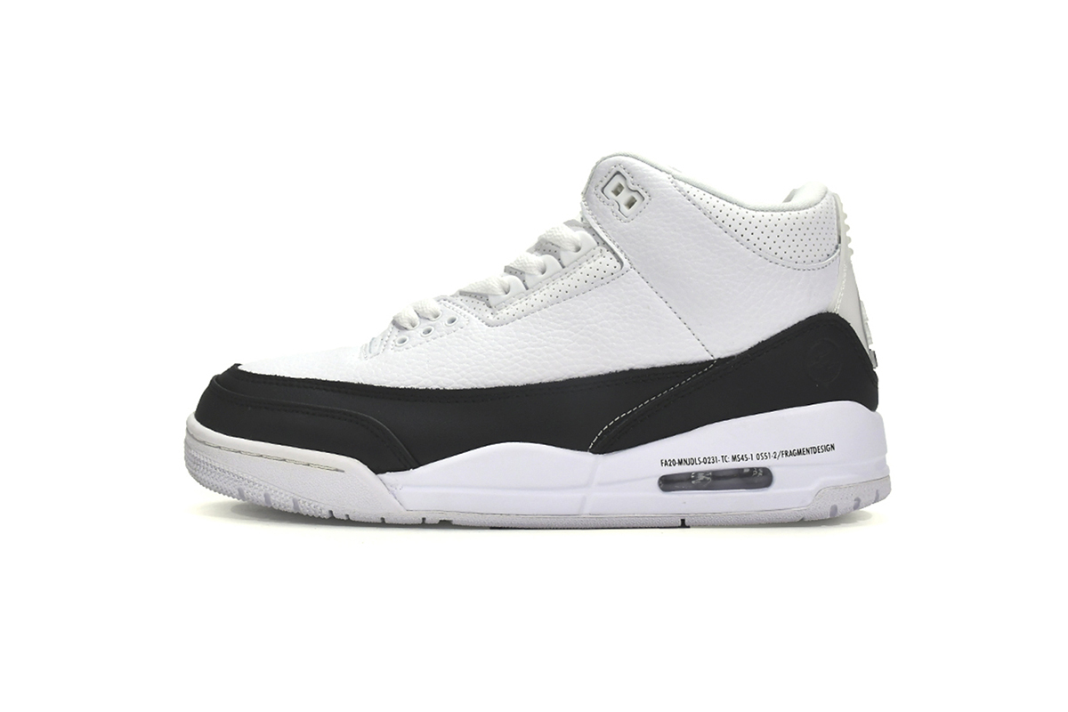 fragment design x air jordan 3 retro sp white