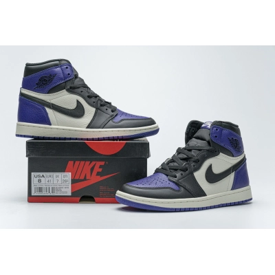 Air Jordan 1 OG Hi Retro Court Purple 555088-501  02