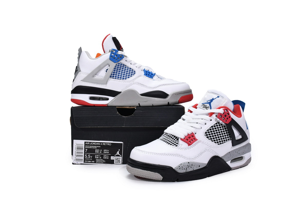 jordan 4 retro what the
