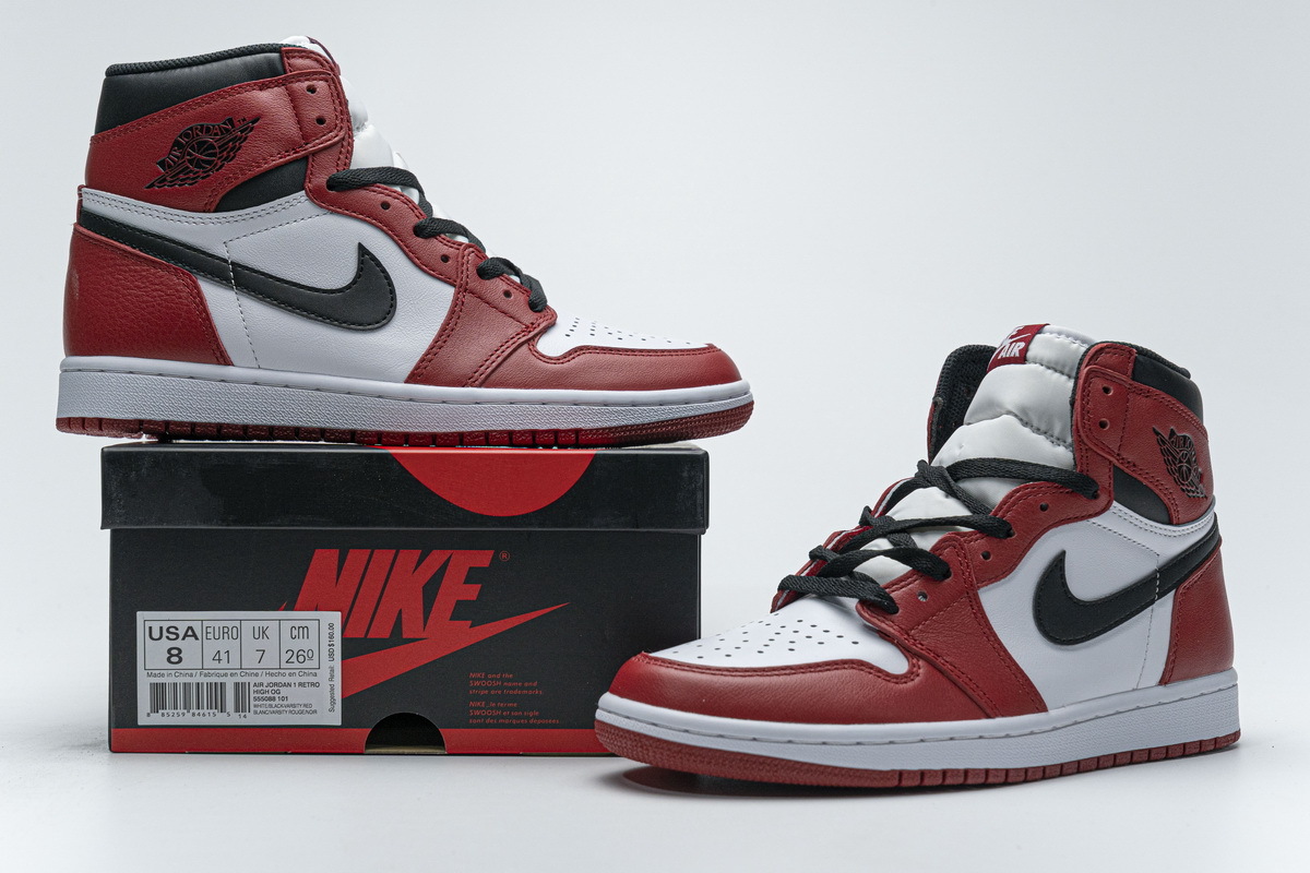 Air Jordan 1 Retro Hi OG Chicago 555088-101 ??
