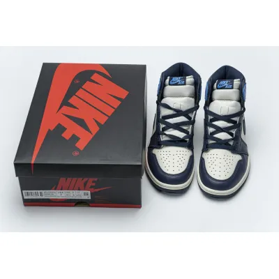 Air Jordan 1 Retro High OG “Obsidian University Blue” 555088-140  02