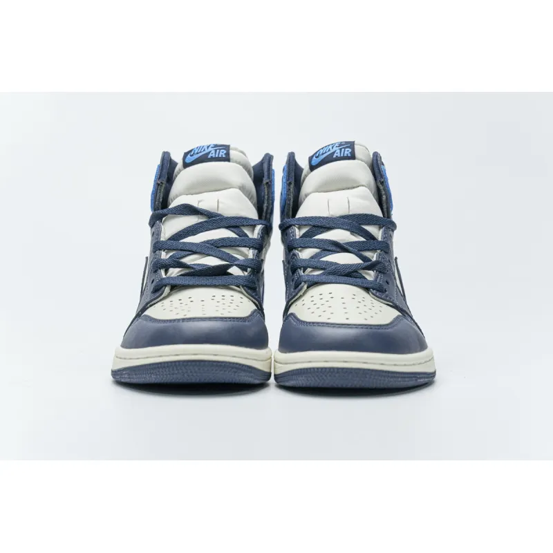 Air Jordan 1 Retro High OG “Obsidian University Blue” 555088-140