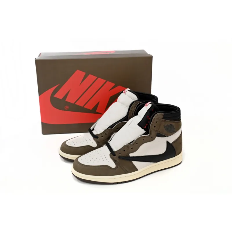 Travis Scott x Air Jordan 1 Retro High OG Mocha CD4487-100