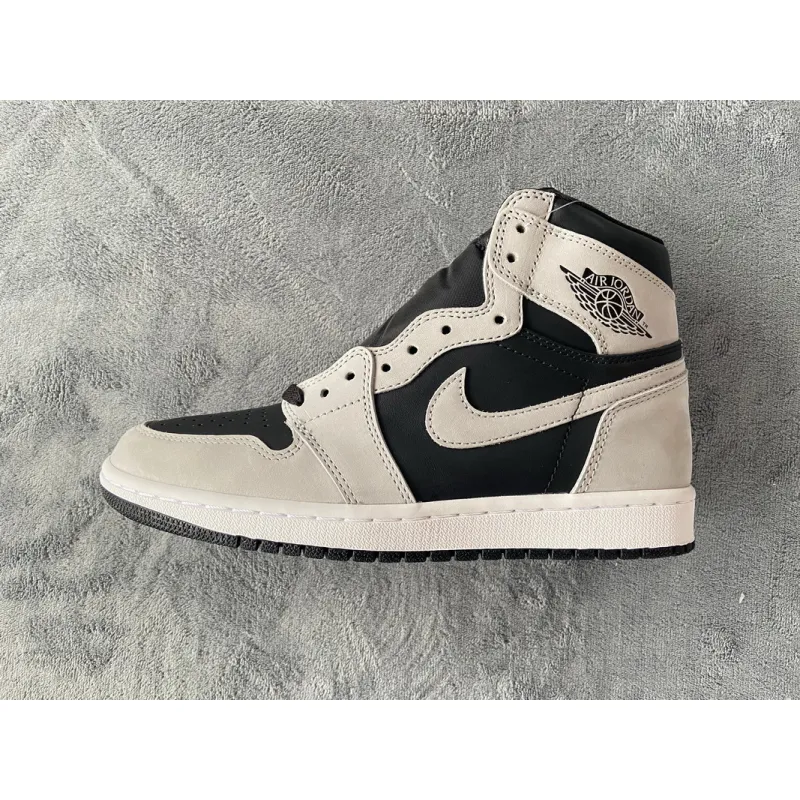 Air Jordan 1 Shadow 2.0 Black Light Smoke Grey 555088-035