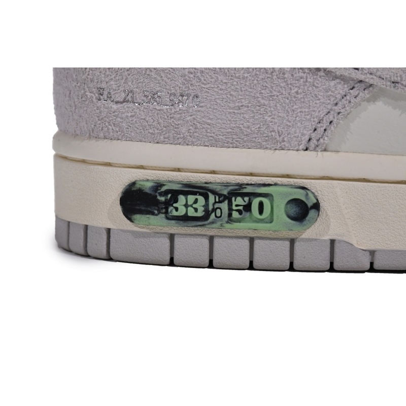 OFF WHITE x Nike Dunk SB Low Lot 33 DJ0950-118