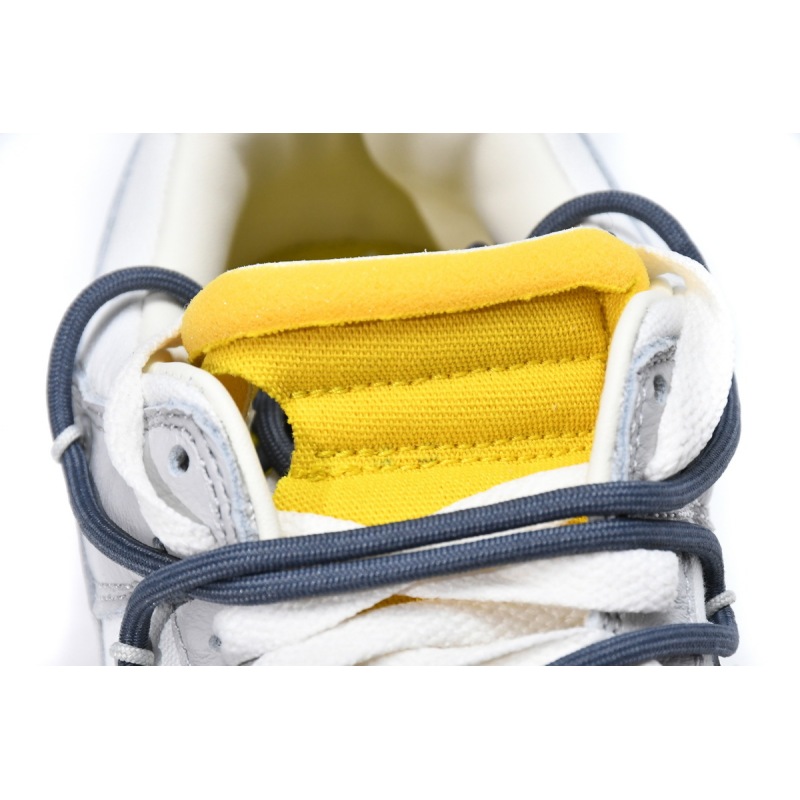 OFF WHITE x Nike Dunk SB Low Grey White Yellow DM1602-105 ??